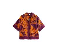 Next Chemisier 'Resort' violet / orange fluo, Taille XL
