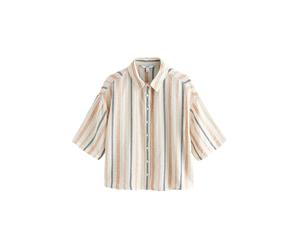 Next Chemisier sable / moutarde / rose / noir, Taille XXL