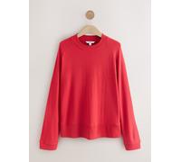 Next Cherry Red Cosy Soft Touch Long Sleeve Crew Neck Jumper Top