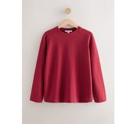 Next Cherry Red Long Sleeve Heavyweight Crew Neck T-Shirt