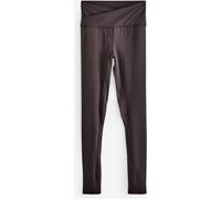 Next Chocolate Brown Balance Wrap Front Yoga Leggings