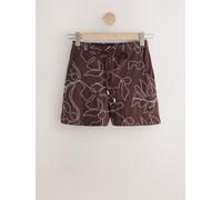 Next Chocolate Brown Cornelli Summer Shorts Chocolate Brown EU 40 (UK 12)