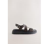 NEXT Femme Sandales Forever Comfort® à semelle épaisse Marron chocolat 43