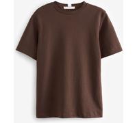 Next Chocolate Brown Heavyweight Short Sleeve Crew Neck T-Shirt