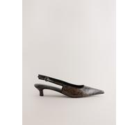 Next Escarpins à bride arrière 'Forever Comfort' marron / brun foncé, Taille 39,5-40