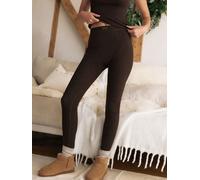 Next Chocolate Brown Thermal Maximum Warmth Cosy Pointelle Leggings