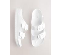 Next Claquettes plates à double bride Beach