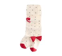 Next Collant crème / rouge / noir, Taille 140