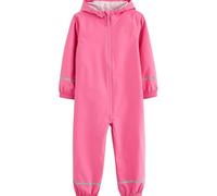 NEXT Combinaison Salopette Imperméable Zippée à Capuche Rose 3 Ans
