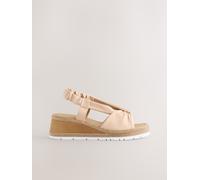 next Compensées à brides arrière scintillantes Forever Comfort Rose EU 39 XW (UK 6)