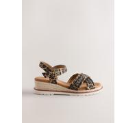 next Compensées croisées Forever Comfort Imprimé animal EU 38 (UK 5)