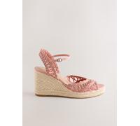 Next Compensées en raphia à bout ouvert Forever Comfort Rose EU 38 (UK 5)