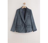 Next Cord Double Breasted Relaxed Blazer Gris FR 46 (EU 44)