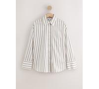 next Cotton Sateen Long Sleeve Shirt crème FR 36 (EU 34)