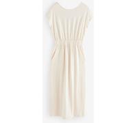 Next Cream 100% Cotton Summer Midi T-Shirt Dress Cream EU 50 (UK 22)