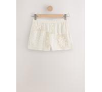 Next Cream Crochet Summer Shorts Cream EU 40 (UK 12)