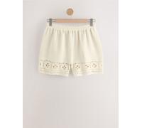 Next Cream Crochet Summer Shorts Cream XL (EU 48-50)