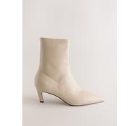 Next Cream Forever Comfort Pointed Toe Sock Boots