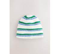 Next Cream/Pink/Green Knitted Beanie Hat
