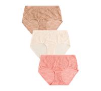 Next Culotte beige / brocart / framboise, Taille M