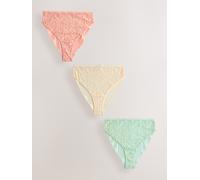 next Culotte invisible à dentelle frontale sans marques de sous-vêtements 3 Pack vert FR 52 (EU 50)