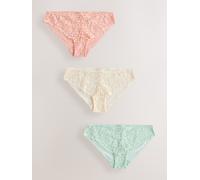 Next Culotte invisible à dentelle frontale sans marques de sous-vêtements 3 Pack vert FR 42 (EU 40)