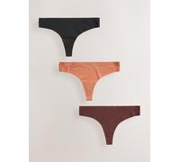 next Culotte invisible confort sans VPL 3 Pack Noir FR 44 (EU 42)