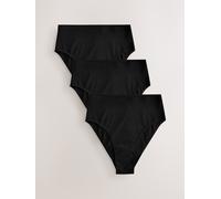 Next Culotte invisible confort sans VPL 3 Pack Noir FR 42 (EU 40)