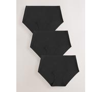 next Culotte invisible confort sans VPL 3 Pack Noir FR 46 (EU 44)