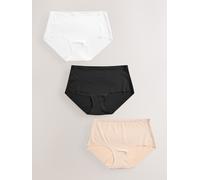 Next Culotte invisible confort sans VPL 3 Pack Noir FR 48 (EU 46)