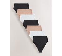 Next Culotte invisible confort sans VPL 7 Pack Noir FR 46 (EU 44)