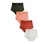 Next Culotte vert foncé / saumon / rouge rouille / blanc, Taille M