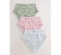 Next Culottes entièrement en dentelle 3 Lot de 0 Rose FR 54 (EU 52)