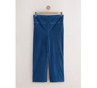Next Dark Blue Maternity Wide Leg Denim Leggings