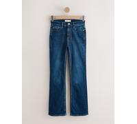 Next Dark Blue Mid Rise Stretch Bootcut Jeans