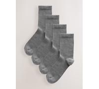 Next Dark Grey Modal Ankle Socks 4 Pack