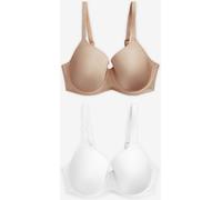 Next DD Light Pad Soutien-gorge T-shirt à bonnets lissants 2 Pack