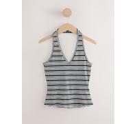 Next Débardeur côtelé rayé à col dos nu