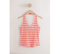 Next Débardeur côtelé rayé à col dos nu