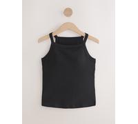 Next Débardeur en coton côtelé à col montant et maintien dissimulé