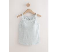 Next Débardeur en coton côtelé à col montant et maintien dissimulé