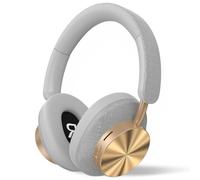 Next Destination Casque Bluetooth Over-Ear Écouteurs sans Fil Diadema Circum-auriculaire, Sonido Cristalino, Bajo Potente, 40h Autonomie, ANC, Confort Léger - Compatible iPhone/Android - ND06 - Gris