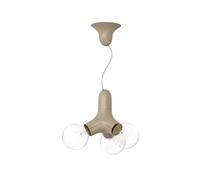 Next DNA Suspension à 3 sources lumineuses, E27, DNA-PL-SINGLE-3-BM,