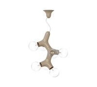 Next DNA Suspension à 7 sources lumineuses, E27, DNA-PL-TRIPLE-7-BM,