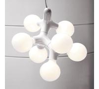 Next DNA Suspension à 7 sources lumineuses, E27, DNA-PL-TRIPLE-7-WG,