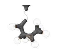 Next DNA Suspension à 9 sources lumineuses, E27, DNA-PL-QUATTRO-9.1-GM,