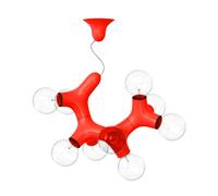 Next DNA Suspension à 9 sources lumineuses, E27, DNA-PL-QUATTRO-9.1-LO, QUATTRO-9.1