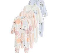 NEXT Dors-Bien à Motif Animal 100% Coton pour bébé, Lot de 4 Multi-Couleurs 9 Mois