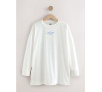 Next Ecru Chevrolet Graphic Licence Long Sleeve T-Shirt