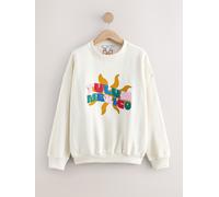 Next Ecru Cream Mexico Graphic Sweatshirt